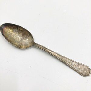 VINTAGE CLARA LU 'N 'EM & 1933 New York World's Fair Souvenir Spoon Silver Plate